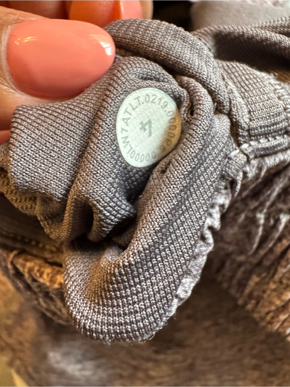 Lululemon Hotty Hot Shorts in Heather Lux Multi Heathered Black Size 4 - Picture 7 of 12